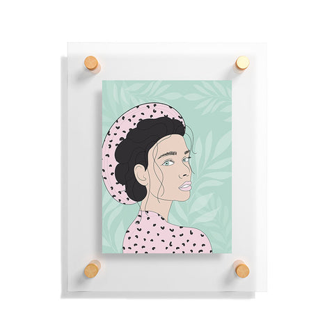 The Optimist Take a Walk on The Wild Side Floating Acrylic Print