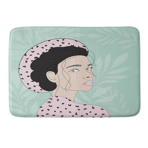 The Optimist Take a Walk on The Wild Side Memory Foam Bath Mat
