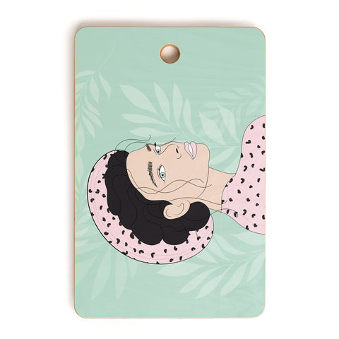 The Optimist Take a Walk on The Wild Side Cutting Board Rectangle