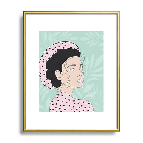 The Optimist Take a Walk on The Wild Side Metal Framed Art Print