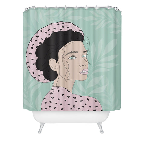 The Optimist Take a Walk on The Wild Side Shower Curtain