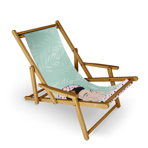 The Optimist Take a Walk on The Wild Side Sling Chair