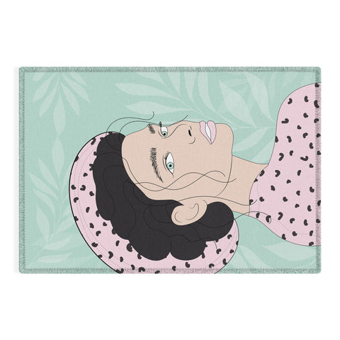 The Optimist Take a Walk on The Wild Side Outdoor Rug