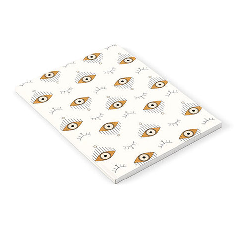 The Optimist Tfu Tfu Tfu Evil Eye Pattern Notebook