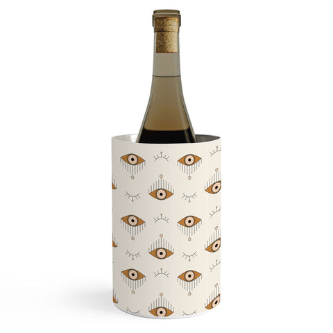 The Optimist Tfu Tfu Tfu Evil Eye Pattern Wine Chiller