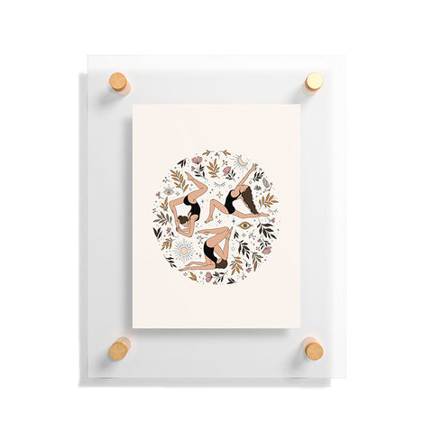 The Optimist The Dance Of The Spirit Floating Acrylic Print