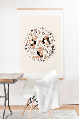 The Optimist The Dance Of The Spirit Art Print And Hanger