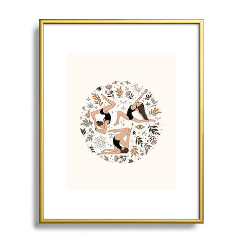 The Optimist The Dance Of The Spirit Metal Framed Art Print