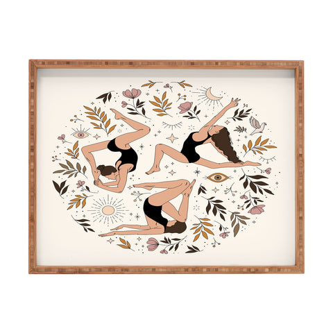 The Optimist The Dance Of The Spirit Rectangular Tray