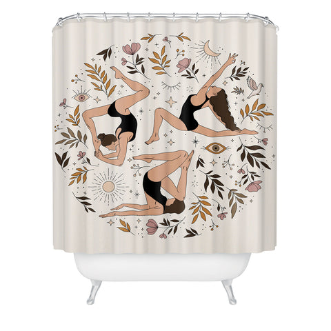 The Optimist The Dance Of The Spirit Shower Curtain