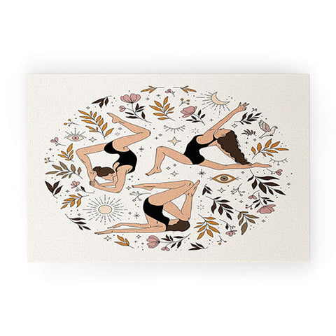 The Optimist The Dance Of The Spirit Welcome Mat