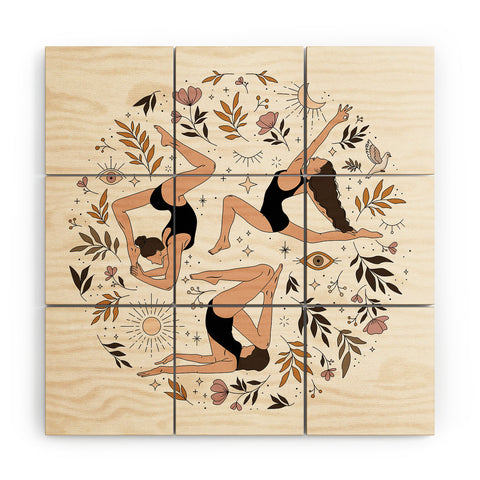 The Optimist The Dance Of The Spirit Wood Wall Mural