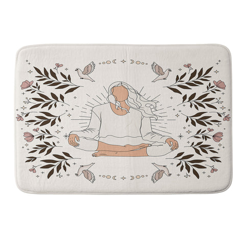 The Optimist The Power Within Memory Foam Bath Mat