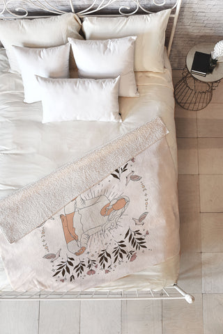 The Optimist The Power Within Fleece Throw Blanket