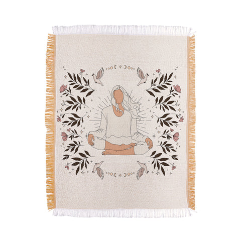 The Optimist The Power Within Throw Blanket