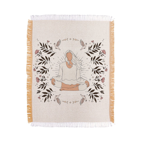 The Optimist The Power Within Throw Blanket
