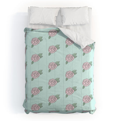 The Optimist The Rose Garden Comforter
