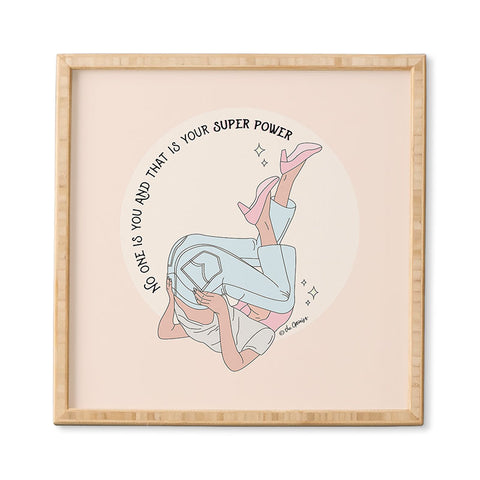 The Optimist This Is Your Superpower Framed Wall Art