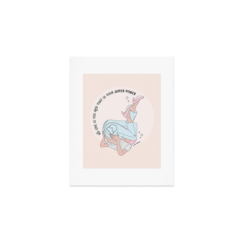 The Optimist This Is Your Superpower Art Print