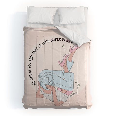 The Optimist This Is Your Superpower Comforter