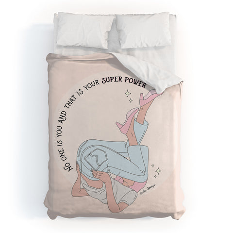 The Optimist This Is Your Superpower Duvet Cover