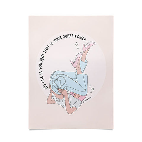 The Optimist This Is Your Superpower Poster