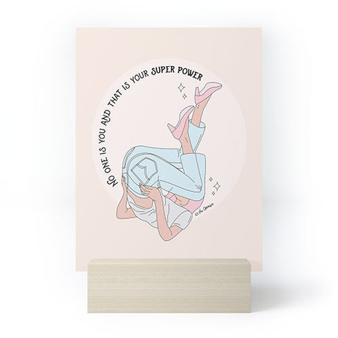 The Optimist This Is Your Superpower Mini Art Print
