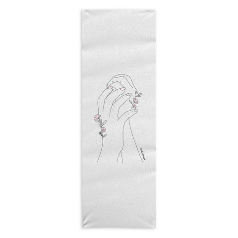 The Optimist You Are Growing Yoga Towel