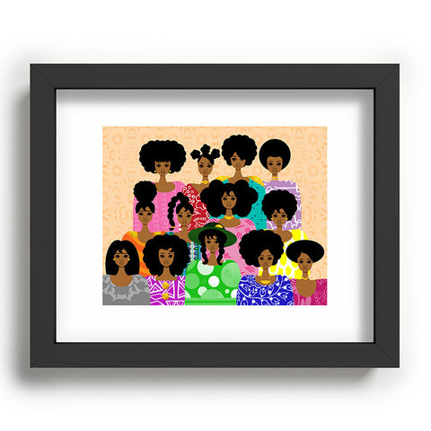 The Pairabirds Bakers Dozen Recessed Framing Rectangle