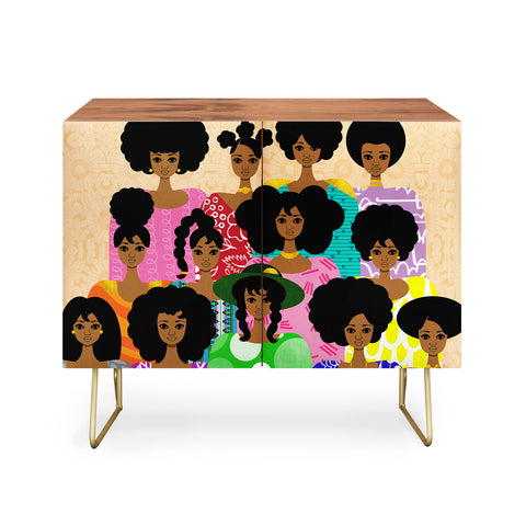 The Pairabirds Bakers Dozen Credenza