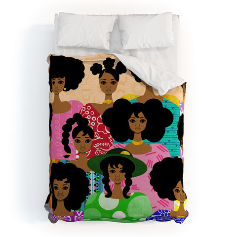 The Pairabirds Bakers Dozen Duvet Cover