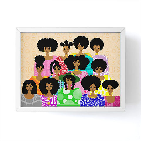 The Pairabirds Bakers Dozen Framed Mini Art Print