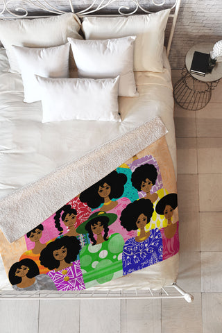 The Pairabirds Bakers Dozen Fleece Throw Blanket