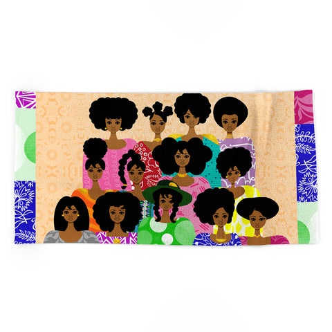 The Pairabirds Bakers Dozen Beach Towel