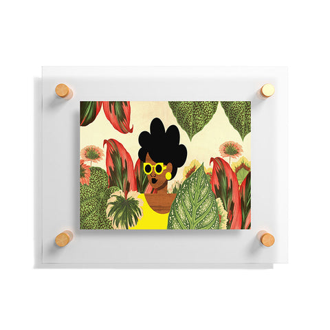 The Pairabirds Bayou Girl II Floating Acrylic Print