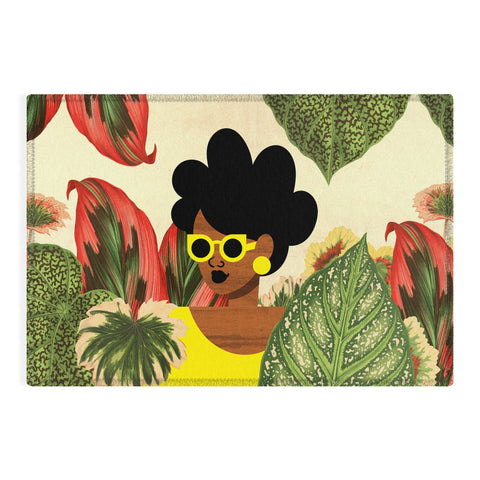 The Pairabirds Bayou Girl II Outdoor Rug