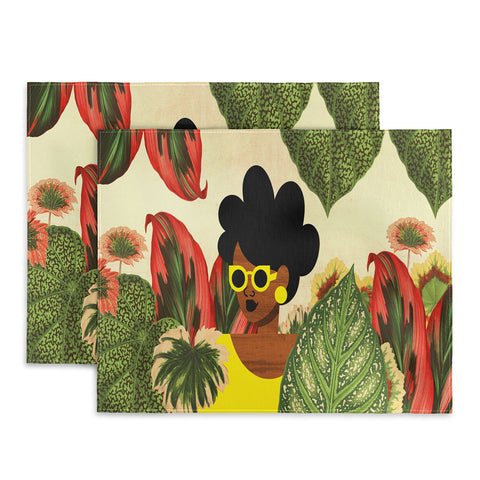 The Pairabirds Bayou Girl II Placemat