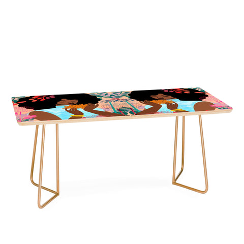 The Pairabirds Chrysanthemums in November Coffee Table