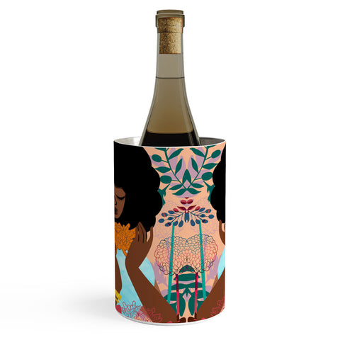 The Pairabirds Chrysanthemums in November Wine Chiller