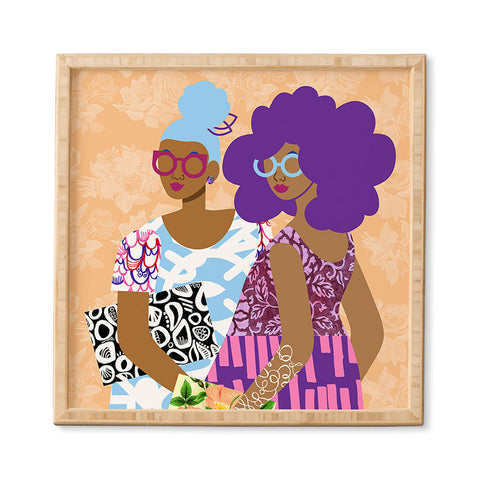 The Pairabirds The Terrific Two Framed Wall Art