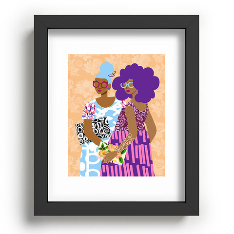 The Pairabirds The Terrific Two Recessed Framing Rectangle