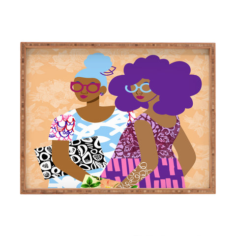 The Pairabirds The Terrific Two Rectangular Tray