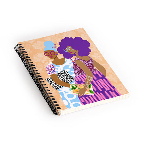 The Pairabirds The Terrific Two Spiral Notebook