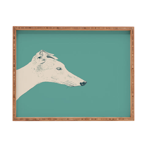 The Red Wolf Animals 2 Rectangular Tray