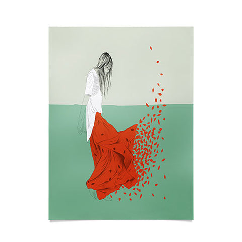 The Red Wolf Woman Color 9 Poster