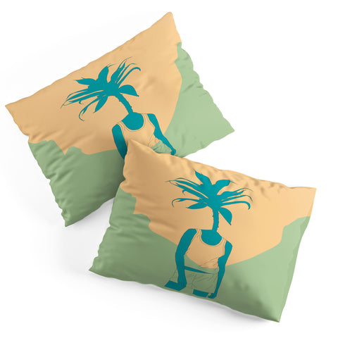 The Red Wolf Woman Nature 3 Pillow Shams