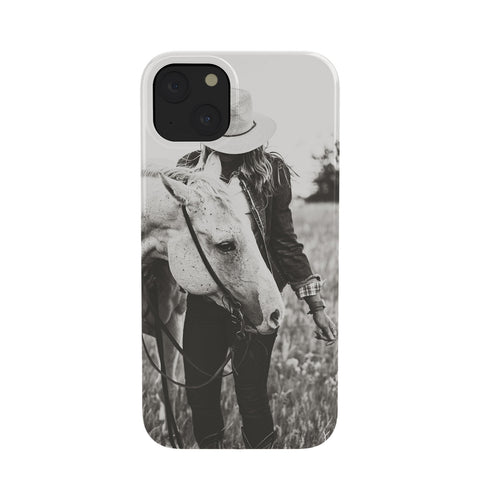 The Whiskey Ginger A Cowgirl Her Horse Phone Case