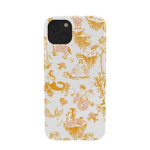The Whiskey Ginger Astrology Inspired Zodiac Gold Toile Phone Case