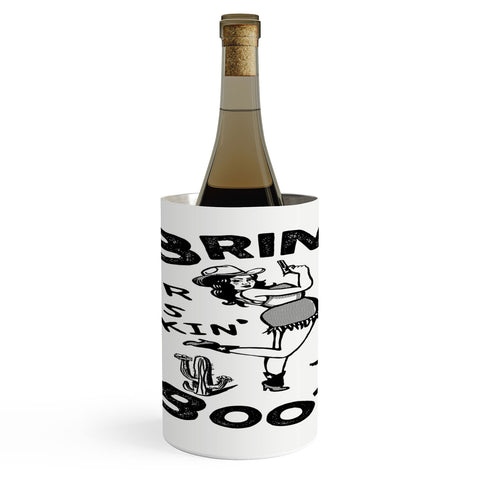 The Whiskey Ginger Bring Your Ass Kicking Boots I Wine Chiller