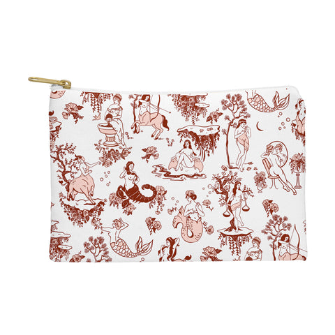 The Whiskey Ginger Classic Ruby Pink Zodiac Pouch